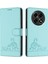 Oppo A3 Pro 5g/a2 Pro 5g Kedi Rfıd Cüzdan Kapak Çevirin Kart Yuvası (Yurt Dışından) 1