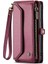 Google Piksel 9 Pro Xl Için Crossbody Durumda Rfıd Engelleme Durumda Cüzdan Fermuar (Yurt Dışından) 5