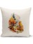 Vintage Serisi Çift Tarafı Dijital Baskılı Kırlent Kılıfı (Vintage Cushion Cover) 1