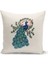 Vintage Serisi Çift Tarafı Dijital Baskılı Kırlent Kılıfı (Vintage Cushion Cover) 1