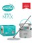 Aqua Max Temiz & Kirli Suyu Ayırma Özelliği Çift Kova Otomatik Temizlik Seti Mop Paspas 1