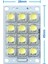 Dc 3V 5V 1W Beyaz LED Board Modül 12 Adet LED Masa Gece Lambası Mobil Aydınlatma HW-5V-12LED 5