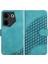 Tecno Camon 20 Darbeye Deri Kılıf Için Kılıf Geometrik Desen Flip Pu (Yurt Dışından) 1