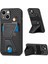 IPhone 15 Için Kılıf Braketi Manyetik Tasarım Standı Fonksiyonu Kart Sahibi (Yurt Dışından) 1