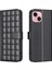IPhone 13 Için Flip Case Kart Yuvaları Tutucu Iş Basit Tarzı Cüzdan Pu (Yurt Dışından) 5