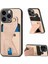 IPhone 15 Için Kılıf Pro Standı Fonksiyonu Kart Sahibi Manyetik Tasarım Braketi (Yurt Dışından) 1