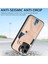 IPhone 15 Için Kılıf Pro Standı Fonksiyonu Kart Sahibi Manyetik Tasarım Braketi (Yurt Dışından) 5