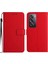 Oppo RENO12 Için Flip Case El Kayışı Manyetik Pu ile 5g Kart Yuvası Standı (Yurt Dışından) 1