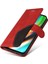 Motorola Moto G9 Artı Iki Renkli Dikiş Pu Deri Flip Folio Için Kılıf (Yurt Dışından) 4