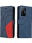 Xiaomi 11T/11T Pro Pu Deri Flip Folio Kılıf Kickstand Iki Renkli (Yurt Dışından) 1