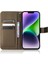 IPhone 15 Için Kılıf Artı Kart Tutucu Kapak Manyetik Cüzdan Kickstand (Yurt Dışından) 5