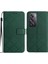 Oppo RENO12 Için Flip Case El Kayışı Manyetik Pu ile 5g Kart Yuvası Standı (Yurt Dışından) 1