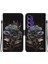 Samsung Galaxy A16 Manyetik Kapatma Pu Deri Kelebek Çiçek (Yurt Dışından) 1