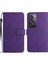Oppo RENO12 Için Flip Case El Kayışı Manyetik Pu ile 5g Kart Yuvası Standı (Yurt Dışından) 1