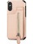 IPhone Xs Max Için Kılıf Standı Manyetik Araç Montaj Crad Yuvası Fermuar Cüzdan (Yurt Dışından) 4