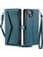 Cüzdan Crossbody Kılıf IPhone 15 Artı Cüzdan Kılıf Kadınlar Için Kart Tutucu (Yurt Dışından) 1
