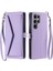 Samsung Galaxy S22 Ultra Kart Tutucu Fermuar Yuvası Için Cüzdan Crossbody Durumda (Yurt Dışından) 1