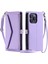IPhone 14 Pro Için Cüzdan Crossbody Durumda Rfıd Engelleme Cüzdan Durumda (Yurt Dışından) 1