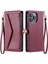 Cüzdan Crossbody Durumda IPhone 13 Pro Max Rfıd Engelleme Fermuar Faturaları (Yurt Dışından) 1