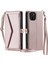 Cüzdan Crossbody Kılıf IPhone 15 Artı Cüzdan Kılıf Kadınlar Için Kart Tutucu (Yurt Dışından) 1