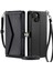 Kadınlar Için Cüzdan Crossbody Durumda IPhone 14 Cüzdan Durumda Fermuar Faturaları (Yurt Dışından) 1