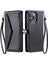 Cüzdan Crossbody Durumda IPhone 16 Pro Kart Tutucu Rfıd Engelleme Cüzdan (Yurt Dışından) 4