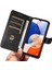 Samsung Galaxy A15 Için Filp Durumda Kredi Kartı Yuvası ile Preslenmiş Pu Deri (Yurt Dışından) 3