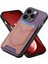 IPhone 15 Için Kılıf Pro Max Kot Cep Tasarım Crad Yuvası Manyetik Araba (Yurt Dışından) 1