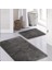 Synergy Kaymaz Taban 2'li Banyo Paspası 60 x 100 cm - 50 x 60 cm 2