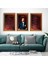Atatürk, Gençliğe Hitabe, Istiklal Marşı Çerçeveli Cam Tabloları 3'Lü Set 20x30 Cm 1
