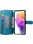 Mays Shop Samsung Galaxy A73 5g Için Flip Case Standı Cüzdan Çok Fonksiyonlu Kayış (Yurt Dışından) 5