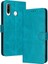 ile Huawei P30 Lite Kickstand Pu Deri Saf Renk Için Flip Case (Yurt Dışından) 1