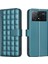 Xiaomi Redmi Için Flip Case Kcase Iş Basit Tarzı Kart Yuvaları Tutucu Pu (Yurt Dışından) 3