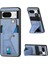 Google Pixel 8 Stand Fonksiyonu Manyetik Tasarım Braketi Kart Sahibi Için Kılıf (Yurt Dışından) 1