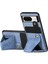 Google Pixel 8 Stand Fonksiyonu Manyetik Tasarım Braketi Kart Sahibi Için Kılıf (Yurt Dışından) 4