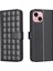 IPhone 13 Için Flip Case Kart Yuvaları Tutucu Iş Basit Tarzı Cüzdan Pu (Yurt Dışından) 1