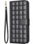IPhone 13 Için Flip Case Kart Yuvaları Tutucu Iş Basit Tarzı Cüzdan Pu (Yurt Dışından) 3