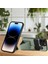 IPhone 14 Için Kılıf Pro Max Cardholder Standı Fonksiyonu Braketi Manyetik (Yurt Dışından) 5