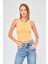 Kadın Fitilli Basic Crop Atlet 4003 3