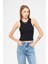 Kadın Fitilli Basic Crop Atlet 4003 3