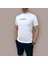 Erkek Slim Fit Enjeksiyon Baskılı Pamuklu T-Shirt 1