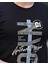 Siyah Erkek Slim Fit Bisiklet Yaka T-Shirt 3
