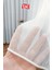 Rech Home Taç Ince Örme Çelik Tül Perde Ekstra Gramajlı Dökümlü 1X3SIK Pile - Kırışmaz Ütü Gerektirmez 2