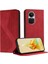 Oppo Oppo 10 5g Pu Deri Kart Yuvaları Için Kılıf Tutucu Manyetik Cüzdan Flip (Yurt Dışından) 1