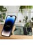 IPhone 14 Için Kılıf Pro Max Cardholder Standı Fonksiyonu Braketi Manyetik (Yurt Dışından) 5