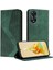 Oppo A78 4g Kart Yuvaları Için Kılıf Tutucu Pu Deri Folio Kapak Manyetik (Yurt Dışından) 1