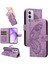 Oppo A3 Pro 5g Için Flip Case Ayrılabilir El Kayışı ile Kabartmalı Kelebek (Yurt Dışından) 5