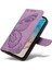 Samsung Galaxy M35 Ayrılabilir El Kayışı Kabartmalı Kelebek Için Flip Case (Yurt Dışından) 5