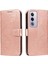 Oppo A3 Pro 5g Için Flip Case Ayrılabilir El Kayışı ile Kabartmalı Kelebek (Yurt Dışından) 4