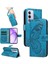 Oppo A3 Pro 5g Için Flip Case Ayrılabilir El Kayışı ile Kabartmalı Kelebek (Yurt Dışından) 1
